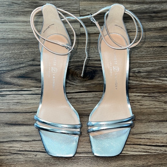 Jasmine Square-Toe Heeled Sandals - Picture 1 of 3